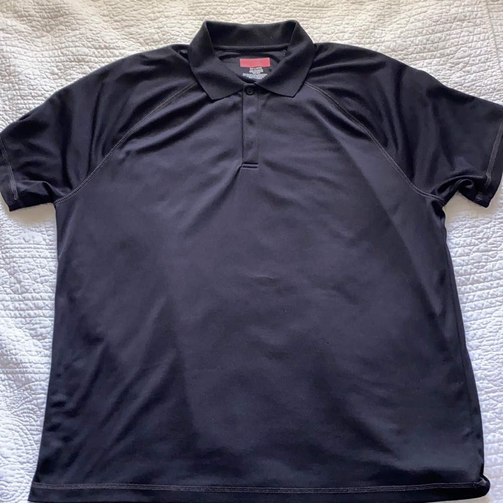 ALAFNI - slim fit BLACK Polo-XXL - Fantastic Condition